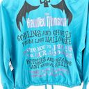 Disney  Parks Haunted Mansion Teal Zip Windbreaker Jacket Size Medium M NWT Photo 4