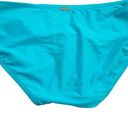 Calvin Klein NWT  50 SPF Ruched Sides Hipster Bikini Bottoms Aqua size XL Photo 4