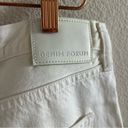 Aritzia  Denim Forum The Joni High Rise Loose White Denim Jean Button Fly 30W 29L Photo 3