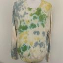 Old Navy Women's Sweatshirt Size Large Multicolor Tie Dye Long Sleeve Comfy Photo 0