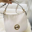 Coach NWT  F31400 Leather Elle Hobo Handbag in Chalk/Old Brass Carriage Logo $395 Photo 0