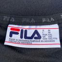 FILA Brand New  Black Velour Harlen Zip Up Track Jacket Photo 4