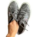 Superga  2750 - Faux Snake Grey Sneaker- Size 6 Photo 8