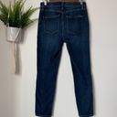 White House | Black Market NWOT  The Skinny Crop Dark Wash Jeans Photo 6