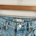 ZARA  ZW High Waisted the 90's Full-Length Jeans in Light Blue 2 Photo 4