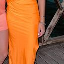 Pink And Orange Maxi Dress Multiple Photo 1