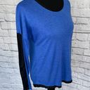 Avia women S scoopneck Longsleeve activewear top blue/black Photo 3