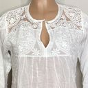 PilyQ New.  Water Lily White tunic. XS/S Regularly $134 Photo 8