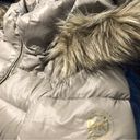 Michael Kors Michael  packable down‎ fill puffer jacket womens small faux fur Photo 5