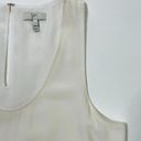 Joie  Ori D Silk Drop Waist Tank Dress in Cream Size S Photo 8