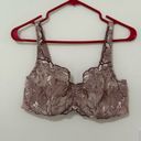 Soma Sensuous Lace Unlined Bra 40D Pink Size 40 D Photo 1