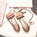 Wild Diva 🌀Festival Tribal Lace up Hipster Sandals〰️🔅NIB Photo 1