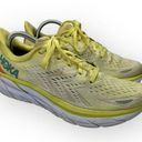 Hoka  Womens size 9.5 B Clifton 8 Yellow Running Sneakers 1119394 Photo 0