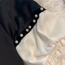 Coco Bianco  Blouse size S length 24” bust 34” color black and white (P6) Photo 7