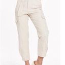 Dear John NWT  Penelope Super High Rise Cropped Nylon Cargo Pants Size 25 Photo 0