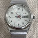 Seiko  Women’s Silver‎ Tone Water Resistant Dress Watch Bilingual Days Photo 1