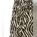 Chico's Chico’s Animal Print Cargo Skirt Brown/Cream Size Large/14 (Chico’s Size 2.5) Photo 8