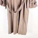 London Fog  Limited Edition Tan Double Breasted Belted Waist Lined Trench Coat Photo 7