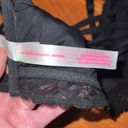 PINK - Victoria's Secret PINK black lacy bralette small  Photo 2