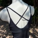 Vuori Black Crop Tank Athletic Top Small Photo 5