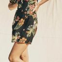 Lost + Wander NWT ALOHA LEI MINI DRESS Floral Puff Sleeve Photo 4