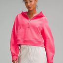 Lululemon NWT  Oversized Half Zip Scuba Hoodie Jacket Glaze Pink Size XL/XXL Photo 9