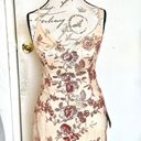 Lulus Dress Size Small Long Gown Formal Quiet Luxury Rose Gold Sequin Glamorous Photo 12