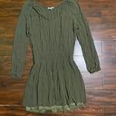 Charlotte Russe 3/4 Sleeve Green Dress  Photo 0