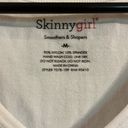 Skinny Girl Smoothers & Shapers Shape Wear Sleeveless White Tank Top Medium Photo 2