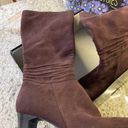 Mootsies Tootsies Mootsie Tootsie Faux Suede Brown Dress Boots NWOT Photo 7