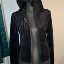 Juicy Couture Y2K  Black VELOUR Jacket CHOOSE JUICY GOLD BLING Sz L Photo 10