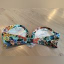 Zimmermann  floral strapless bikini top size 1 = US 4 Photo 2