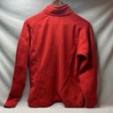 Patagonia  1/4 zip red/orange pull over sweater size large Photo 1