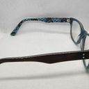 Vera Bradley  Darlene Brown & Blue Prescription Glasses Frames Photo 3