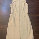 W By Worth  tan zip front midi dress size 6 Photo 5