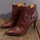 Ralph Lauren  Collection Booties size 7 cognac brown heals equestrian Photo 3