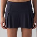 Lululemon  lost in Pace Skirt 13” midnight navy size 12 Photo 2