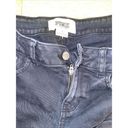 PINK - Victoria's Secret Victoria's Secret Pink Cutoff Shorts Black Denim  Jeans Shorts Sz 4 Frayed Hems Photo 2