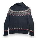 Uniqlo ‎ Wool Blend Fairisle Cardigan Sweater Womens Large Photo 1