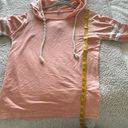 Varsity Lagaci Women's S Scoopneck  Hoodie Peach Pink Slouchy Beach Sweatshirt Photo 7