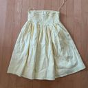 Princess Polly osment strapless yellow dress Photo 2