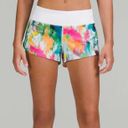 Lululemon Multicolor  2.5 Inch Speed Up Shorts Photo 0