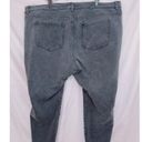 Lane Bryant  gray wash denim ultimate stretch high rise skinny jeans size 28 Photo 5