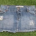 Mossimo Denim Vintage y2k  jean mini skirt with buckle pockets Photo 0