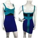 Wow Couture  Color-block Bandage Bodycon Dress S Photo 1