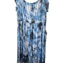 Torrid  Tie Dye Blue Super Soft Culotte Jumpsuit Women's 3X 22/24 Photo 3