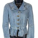 Marc Jacobs Vintage  Cropped Peplum Denim Jacket Photo 1