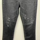 Vince  Charcoal Wash Distressed High-Rise 5-Pocket Cotton Jeans Womens Size 27 Photo 3