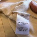 Burberry  London Polo Short Sleeve Nova Check Trim Chest Logo Cream S Off White Photo 5