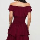 Princess Polly Size 8  Love Galore Romper Deep Cherry Red Photo 3